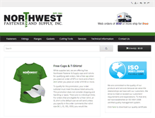Tablet Screenshot of northwestfastener.com